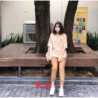 Quần kaki ông sắn ống kèm ảnh thậtA54