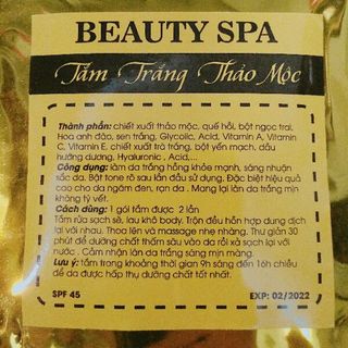 Tắm trắng thảo mộc Beauty Spa