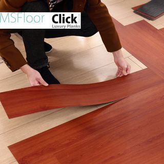 Sàn nhựa giả gỗ chống thấm chống trầy chống cháy lan có sẵn keo