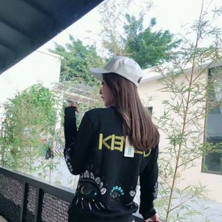 phông ken.zo logo thêu cao cấp