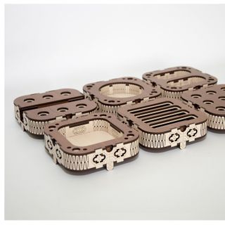 Hộp dể viết điện thoại để đồ văn phòng trang trí