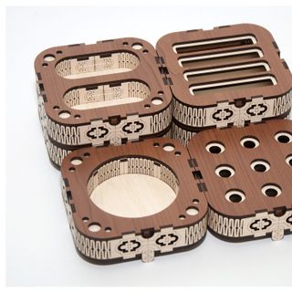 Hộp dể viết điện thoại để đồ văn phòng trang trí