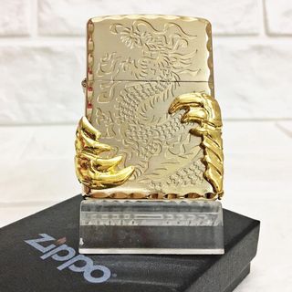BẬT LỬA ZIPPO MỸ - MÓNG RỒNG HÌNH NỔI CÓ TEM ĐỎ TÚI XÁCH - XÀI XĂNG