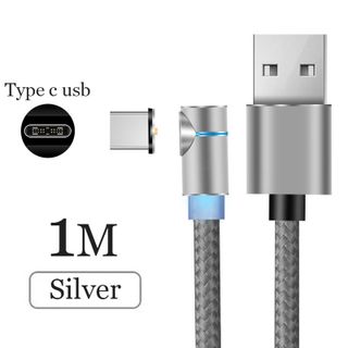 Cáp Từ Micro USB Loại C Sạc Nam Châm Điện Thoại Android USB-C Cáp