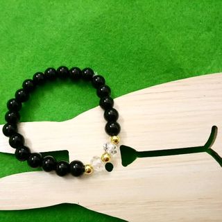 chuỗi đeo tay phong thủy hạt đá mix pha lê chuỗi đeo tay