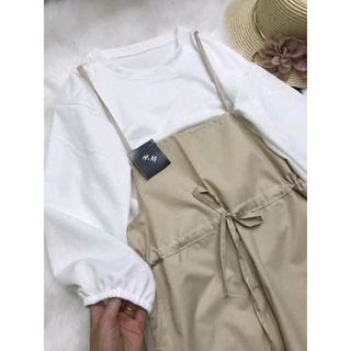 CỰC XINH SÉT 2 MÓN YẾM KÈM ÁO TAY BỒNG
