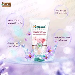 Sữa rửa mặt nhụy hoa nghệ tây Hymalaya