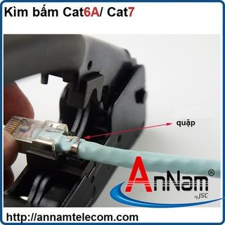 Kìm bấm Cat6A/ Cat7 chuyên dụng RJ11-RJ12-RJ45 hãng SHIPUCO