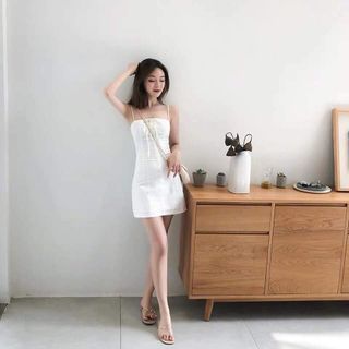 All-white Dress