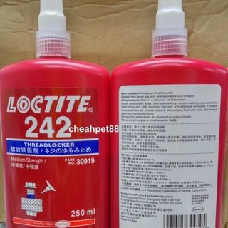Loctite 242- Keo khóa ren cho bulông ốc vít - chai 50ml