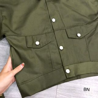 áo kaki CRT phong cách