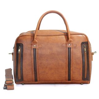 Túi xách du lịch kiêm cặp công sở CNT TX27 Bò Đậm