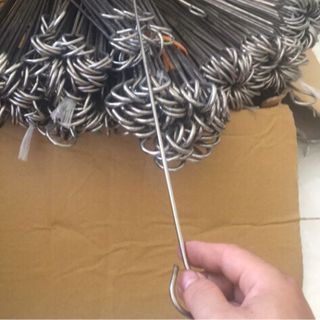 Xiên nướng inox phi 4 dài 70cm