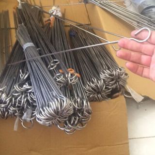 Xiên nướng inox phi 4 dài 70cm