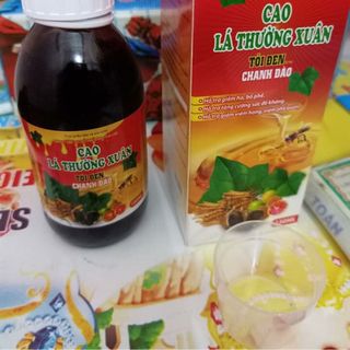 CAO HO-Cao lá thường xuân tỏi đen chanh đào