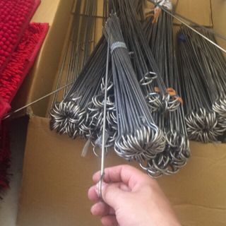 Xiên nướng inox phi 4 dài 50cm