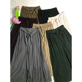 FS99KQuần ống rộng dập lyHU0954