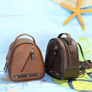 Balo nữ thời trang CNT BL44 Bò Đậm