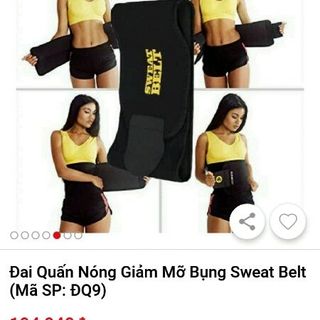 đai quấn nóng giảm mỡ bụng sweate Best