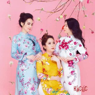 Áo Dài Cách Tân Gấm Cao Cấp