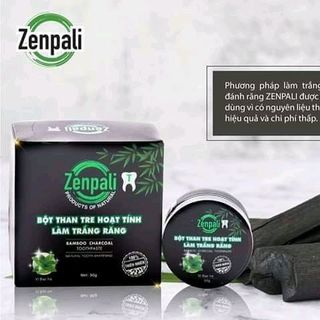 bột trắng răng than hoạt tính Zenpali