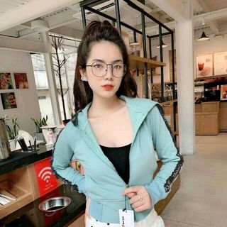 áo khoác thun da cá sọc tay