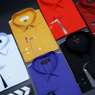 Áo somi nhiều màu vải cotton giá 110k-120k
