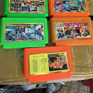 Máy game điện tử 4 nút Game Station LT777 tặng 1 băng game ngẫu nhiên