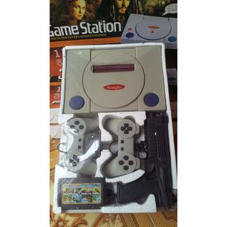 Máy game điện tử 4 nút Game Station LT007 tặng 1 băng game ngẫu nhiên
