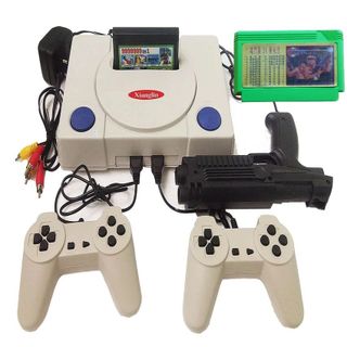 Máy game điện tử 4 nút Game Station LT007 tặng 1 băng game ngẫu nhiên
