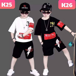 QUẦN ÁO HIP HOP BÉ TRAI 8-40kg