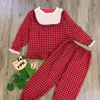 Set tiểu thư phối ren chất voan lụa cao cấp