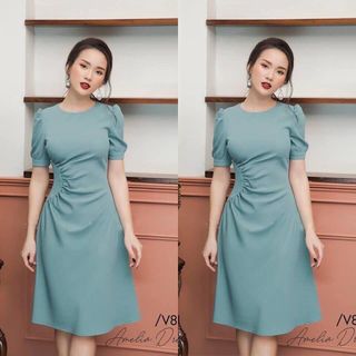 Đầm Dự Tiệc Nhún Eo