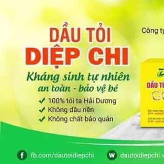 Dầu tỏi Diệp chi Gold trị ho sổ mũi và tăng cường sức đề kháng cho trẻ em và người lớn giá sỉ