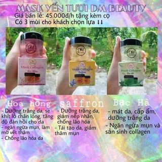 Mask yến tươi collagen