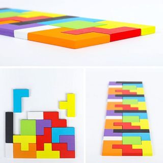 Trò chơi xếp gạch bằng gỗ