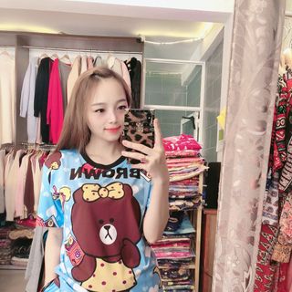 Set bộ đùi thun 3D