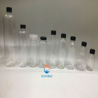 Chai Nhựa Pet Nắp Đen 100ml - Giá Tham Khảo Vui Lòng