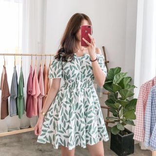 đầm lá bẹt vai