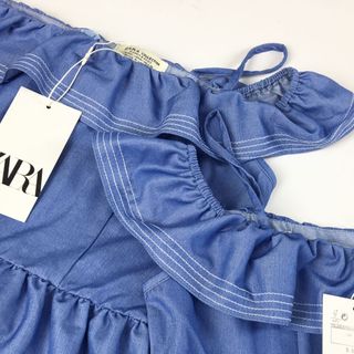 Đầm jeans bèo hình tự chụp- gia công và bán sỉ