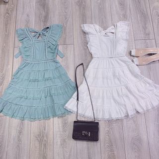 Đầm Dự Tiệc Ren Cánh Tiên