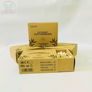 Tăm Bông Sinh Thái - Thân Thiện – Hộp 200/Cái CxOrganicShop