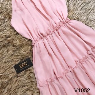Đầm Cổ Yếm Maxi Voan