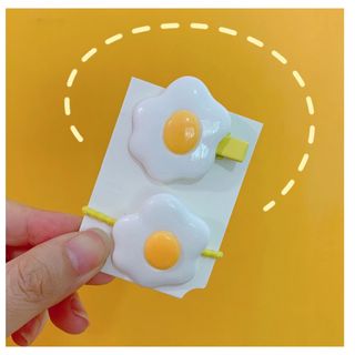 Kẹp toca trứng - buộc tóc trứng