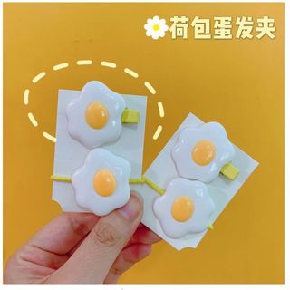 Kẹp toca trứng - buộc tóc trứng