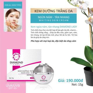 Kem ngừa nám tàn nhang DIAMOND LADY