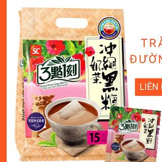 Trà sữa túi lọc Đài Loan 315pm Đài Loan – vị Okinawa – đường đen