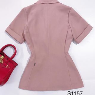 Set Vest Chân Váy Dập Ly