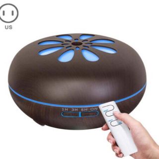 MÁY KHUẾCH TÁN TINH DẦU CÁNH HOA KÈM ĐIỀU KHIỂN REMOTER 550ML SIÊU ÂM