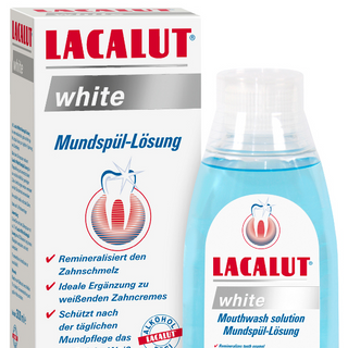NƯỚC SÚC MIỆNG LACALUT WHITE - GIÚP RĂNG TRẮNG SÁNG TỰ NHIÊN